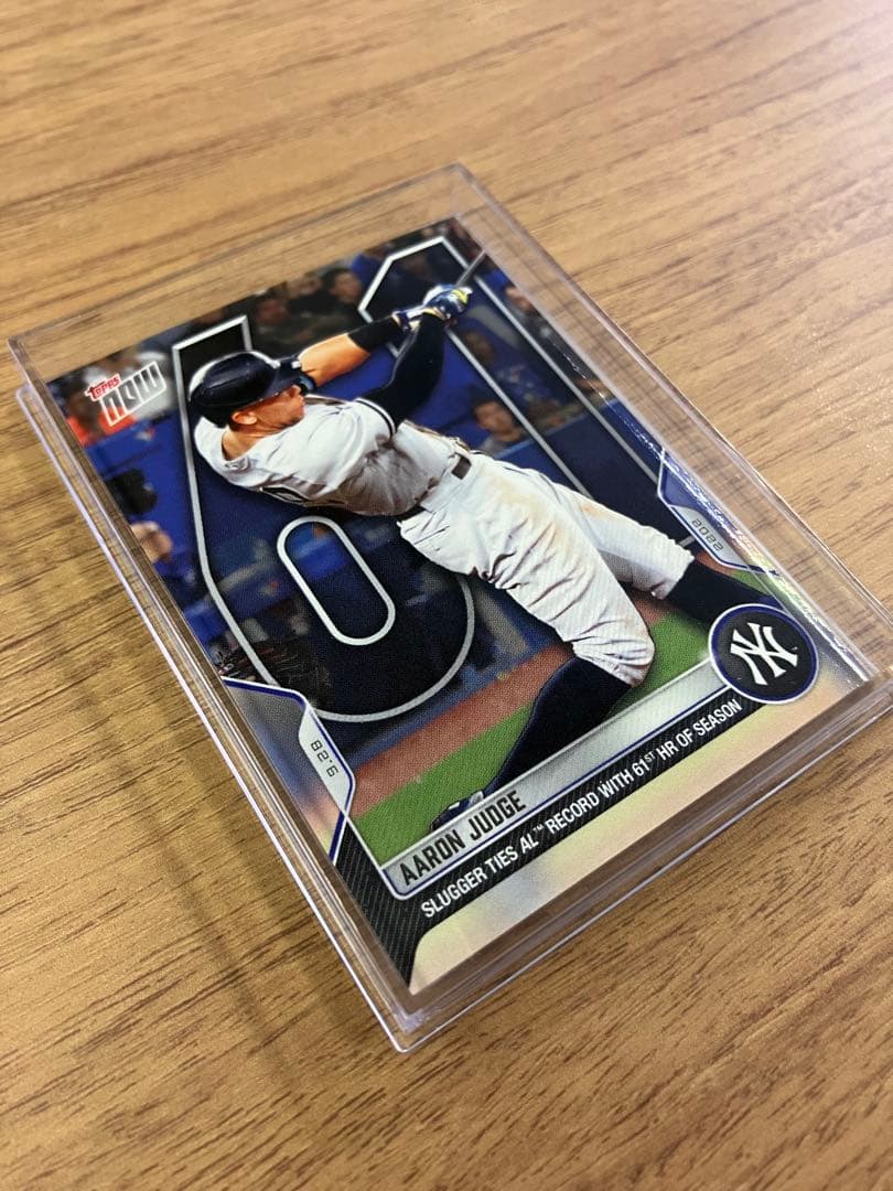 アーロン・ジャッジ Topps NOW 2022 #975 61号 - メルカリ