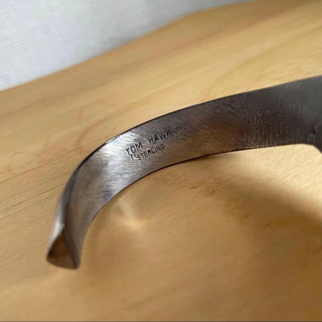 TOM HAWK トムホーク Vライン バングル Sterling シルバー - メルカリ