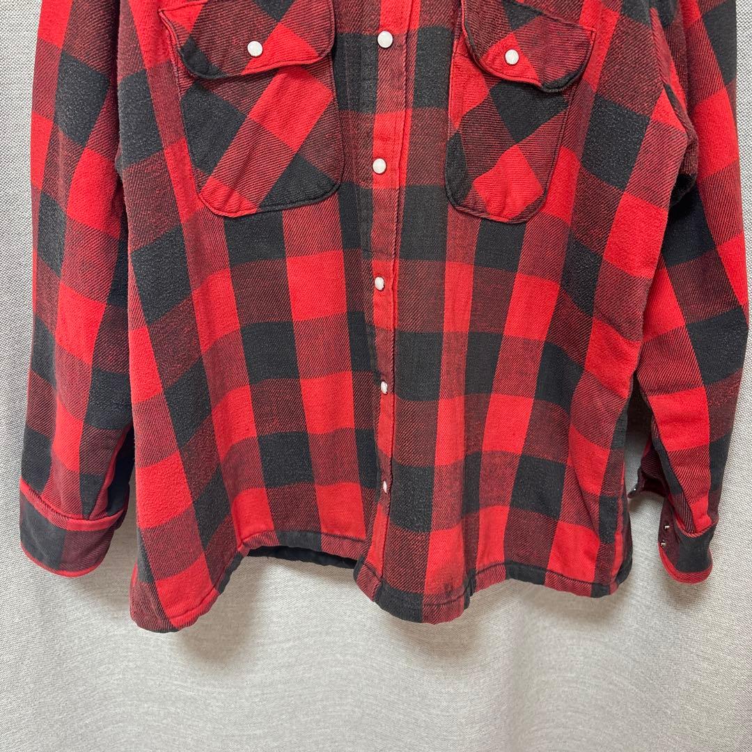 80s Five Brother キルティング ネルシャツ ファイブブラザー - メルカリ