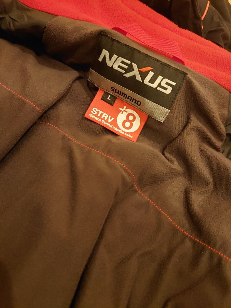 シマノ 防寒ウエア ネクサス ゴアテックス STRV8 ブラック×ホワイト L