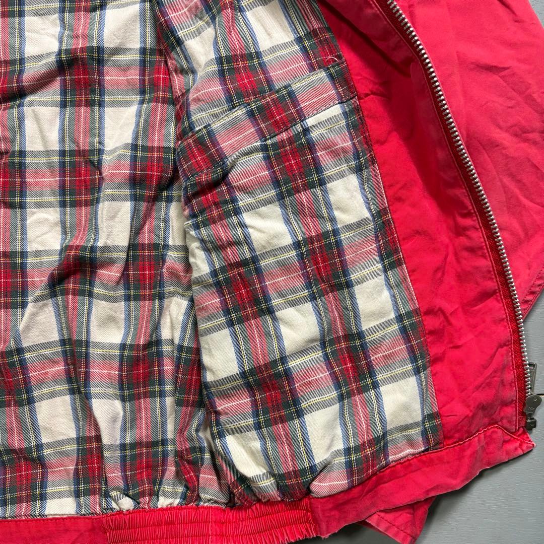 VAN JAC スイングトップ ブルゾン 赤 VAN JACKET ショート丈