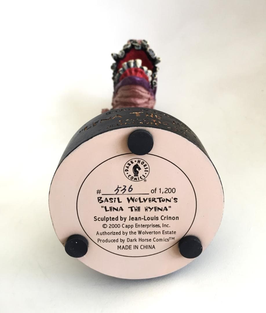 Basil Wolverton Lena the Hyena 限定 フィギュリン