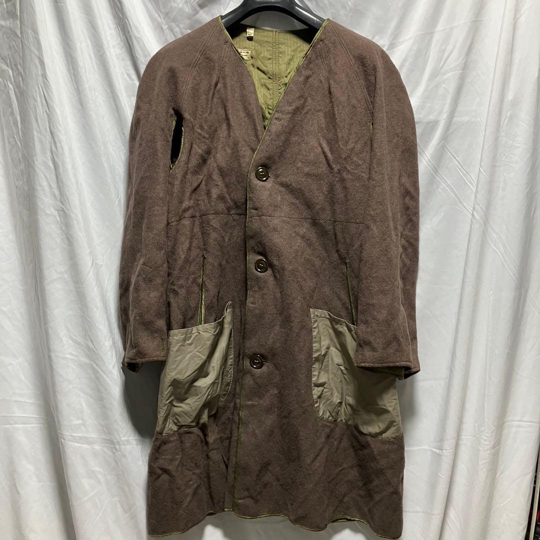 50s 実物 米軍 US ARMY オーバーコート M-1950 ライナー付き - メルカリ