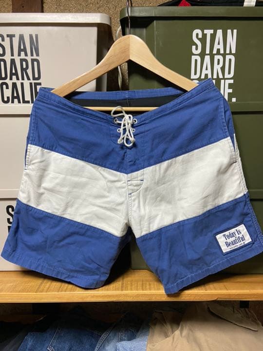 NALUTO TRUNKS RON HERMAN 31 ボーダー柄