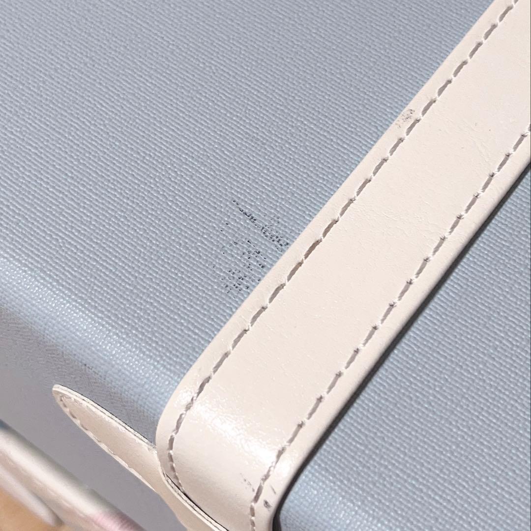 Uniwalker キャリーケース 売れ筋 水色 ホワイト 可愛い 姫系