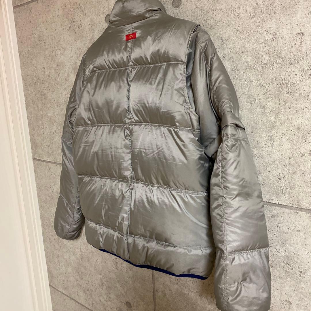 Callaway Golf キルティングジャケット 3L ホワイト 2way ゴルフ