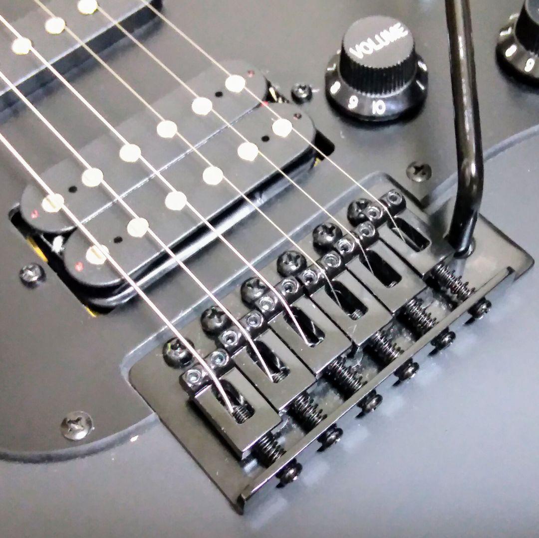 美品 SELDER STC-04 SSH仕様 ブラックマット仕上げ エレキギター