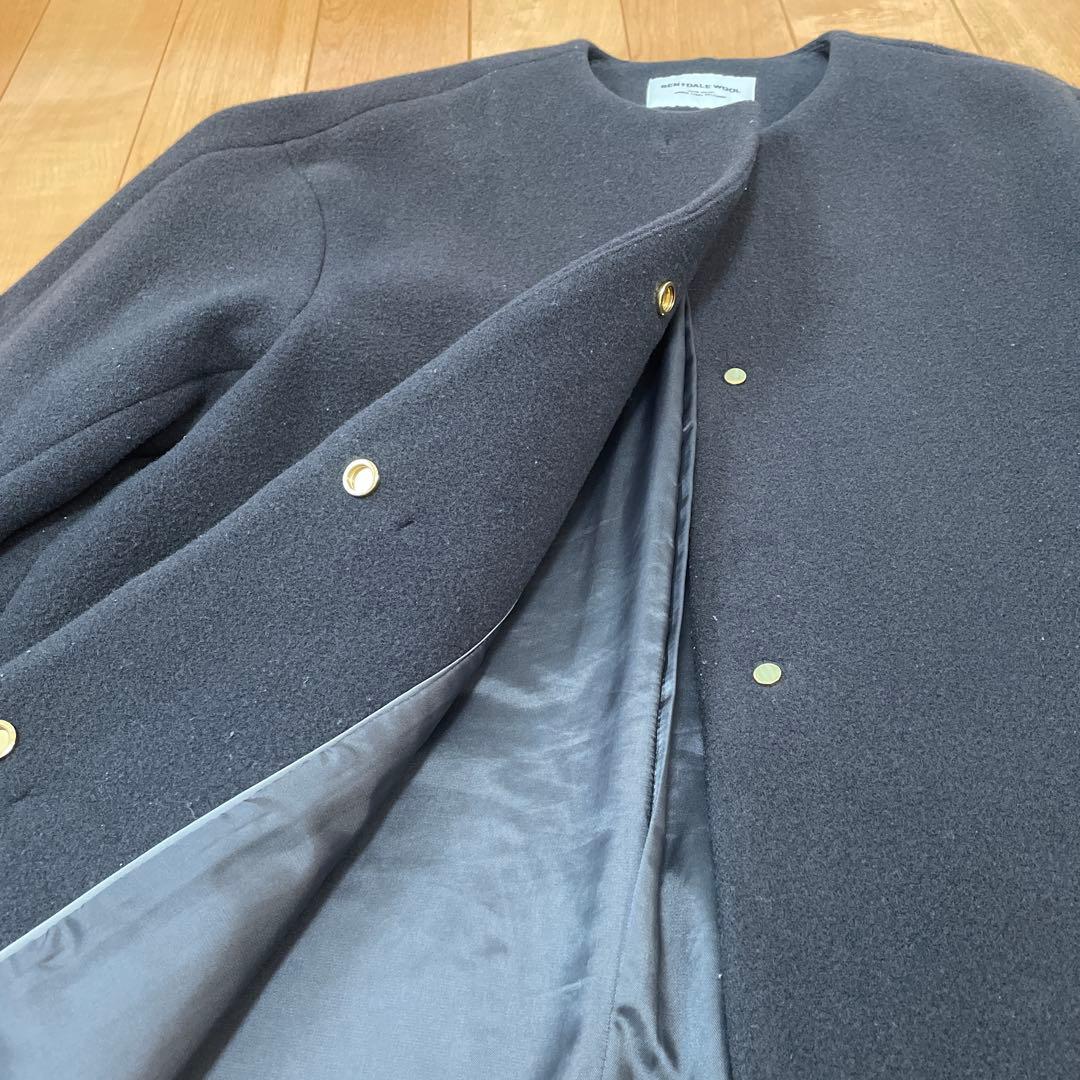 グリーンレーベルリラクシング セントデールウール ノーカラー ミドル