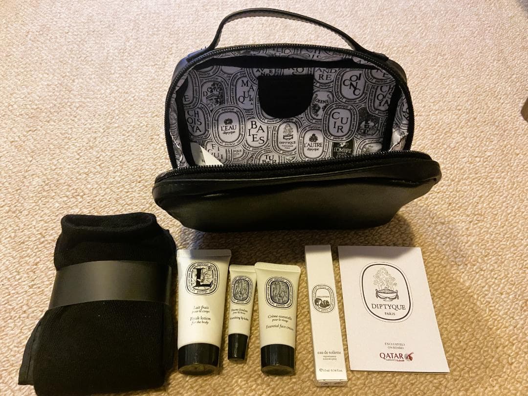 Diptyque カタール航空 ビジネスクラス アメニティセット 非売品