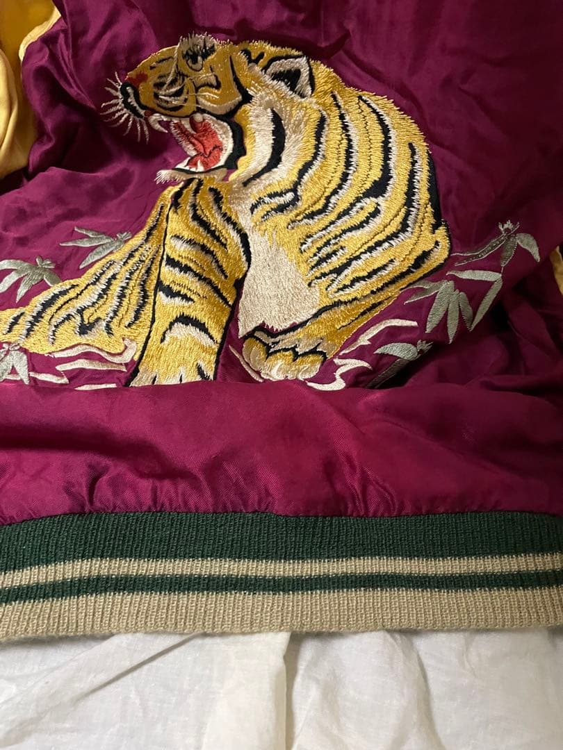 桃*ト様 テーラー・トーヨー東洋リバーシブル・スカジャン サイズS