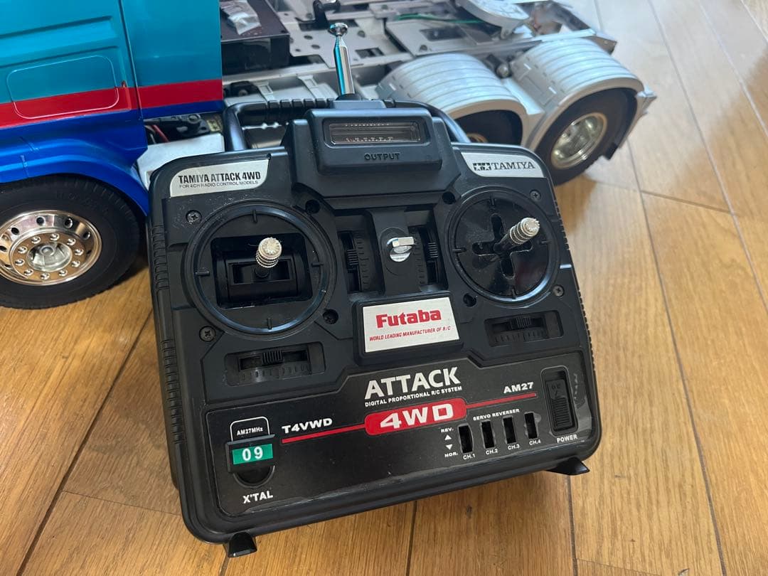 タミヤ 1/14 スカニア（フルオペ）