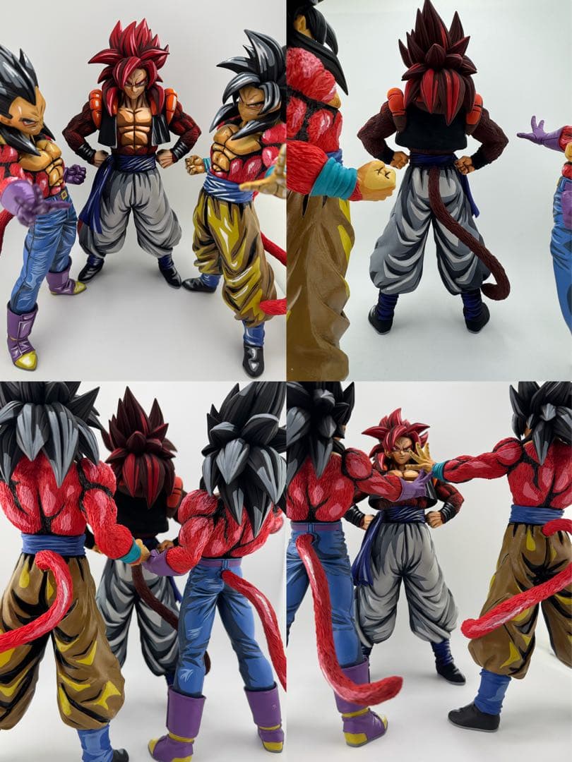 一番くじ グレイテストサイヤン ゴジータ4 ベジータ4 孫悟空4