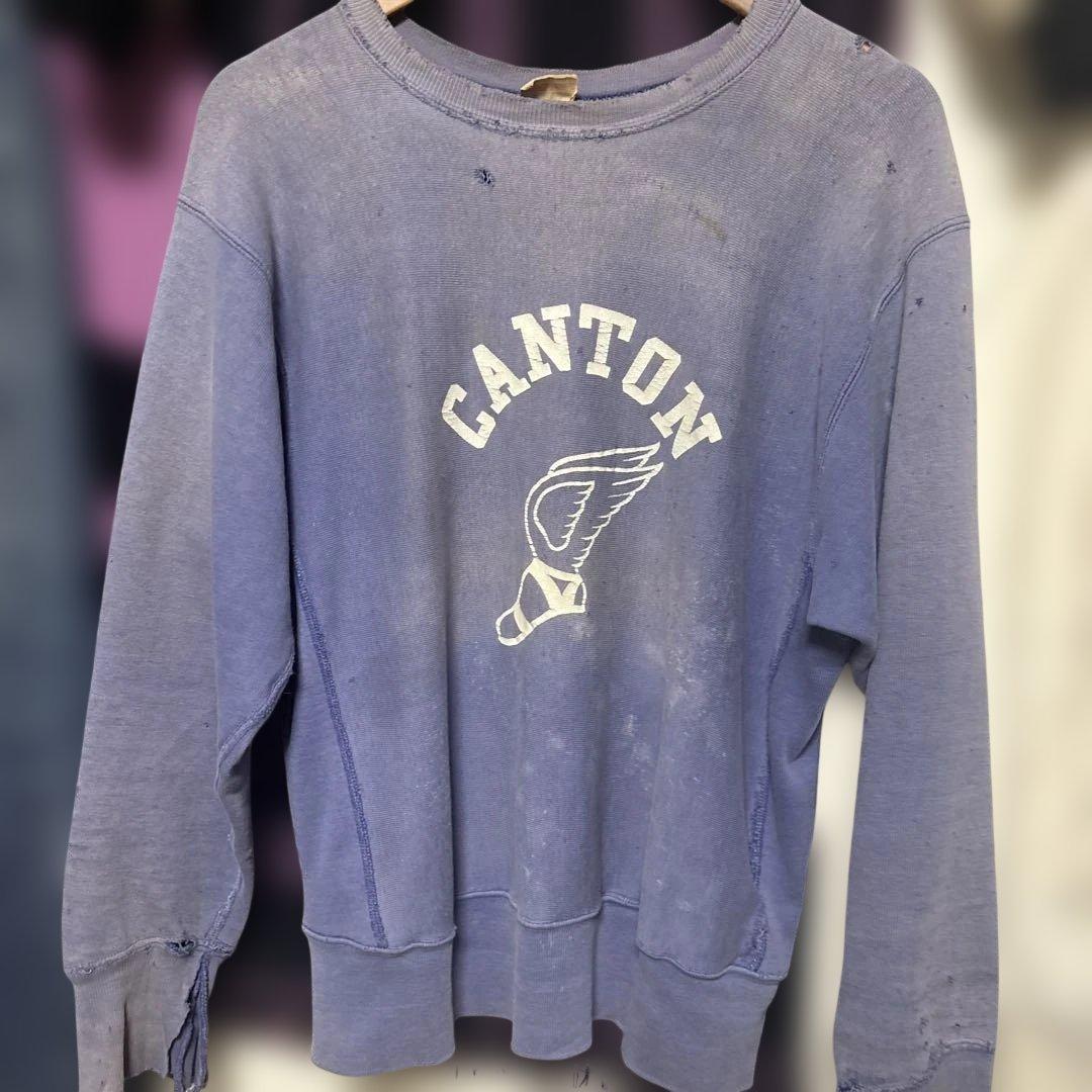 70s 単色タグ チャンピオン リバースウィーブ ウイングフット - メルカリ