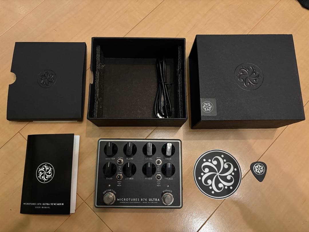 ベース Darkglass MICROTUBES B7K ULTRA V2 Aux in Darkglass Electronics MICROTUBES B7K ULTRA v2 with AUX IN