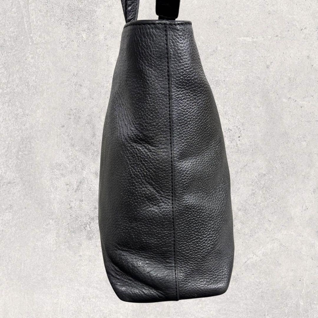 瀧治郎様専用HushTug ハッシュタグ レザートートバッグ 黒 A4 本革