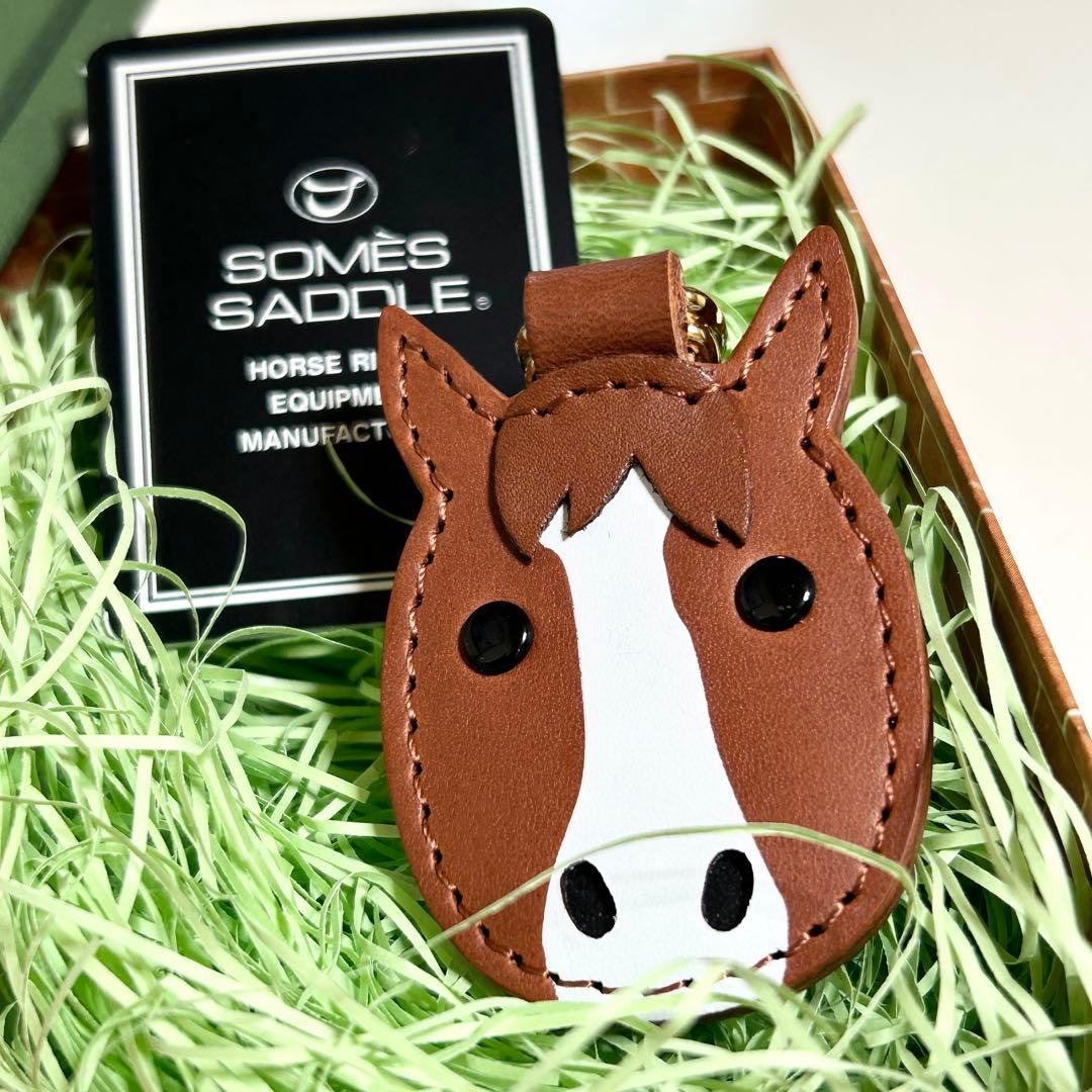 ソメスサドル アッシュゴールド メンコキーホルダー 砂川限定 - メルカリ