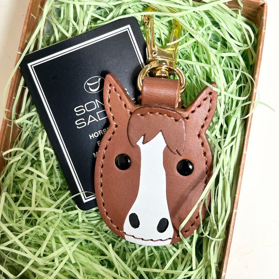 ソメスサドル アッシュゴールド メンコキーホルダー 砂川限定 - メルカリ