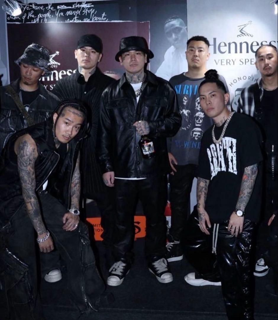 yzerr着用 breath レザージャケット last nest nubian - メルカリ