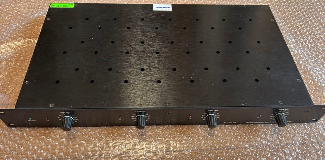 レア】GML OUTBOARD SUPPLY±28 VOLTS4chプリアンプ - メルカリ