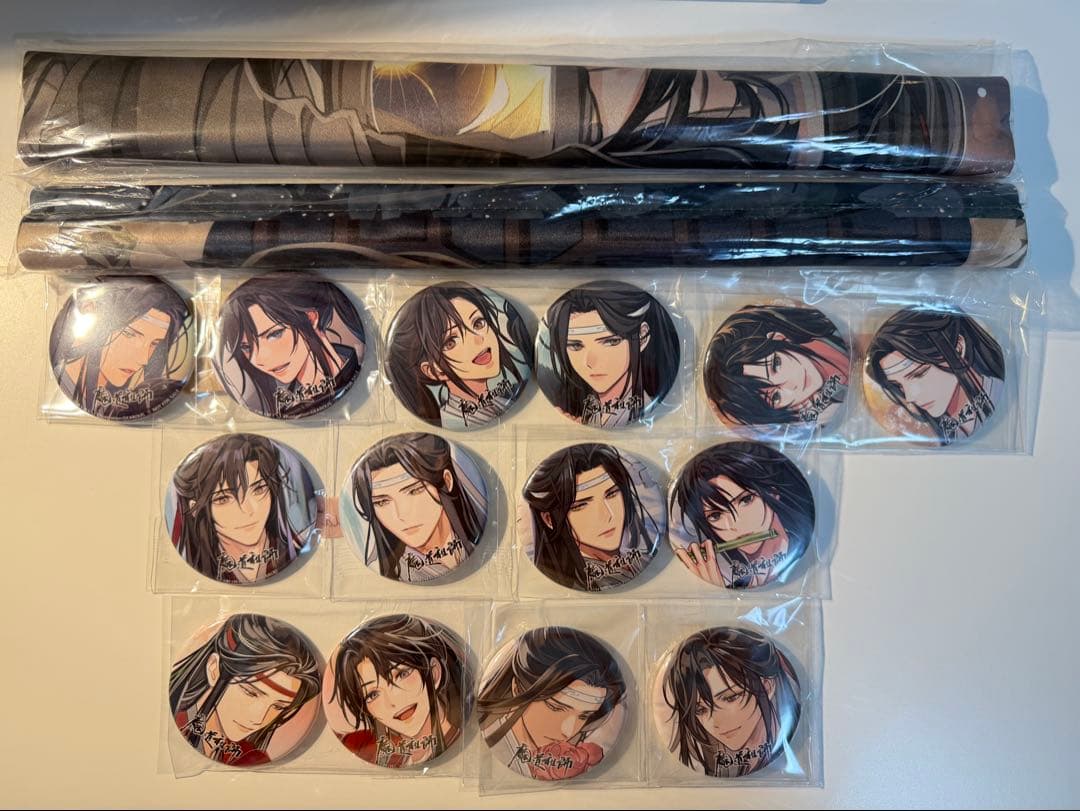 魔道祖師　ステラワース　缶バッジ　B3タペストリー 魔道祖師ステラワース缶バッジ2セット - メルカリ