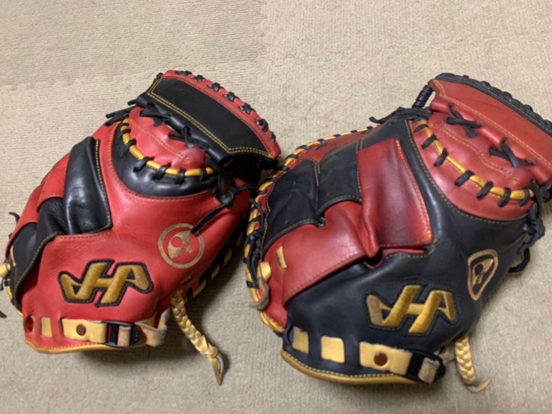 ハタケヤマ　M2 キャッチャーミット2個セット　展示会限定品 2026モデル】ハタケヤマ 限定 一般軟式用 キャッチャーミット 右投げ用