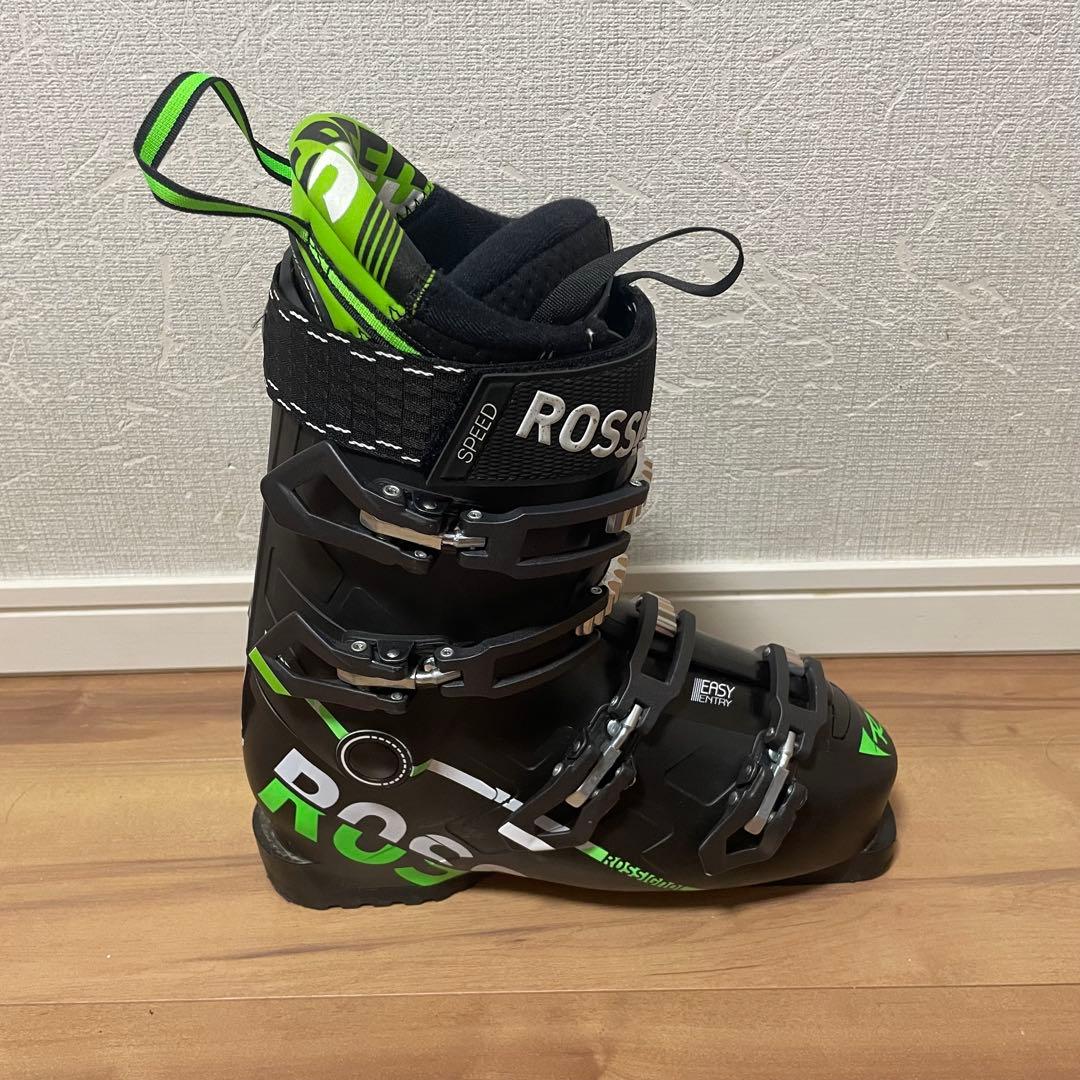 ROSSIGNOL150cm 25.5cm ストック105cm付きスキーセット
