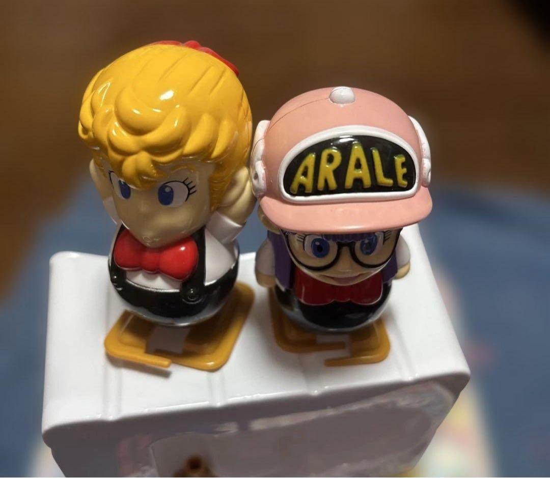 Dr.スランプアラレちゃん　ぜんまいウォーク人形の巻　鳥山明　ピースケ　あかね