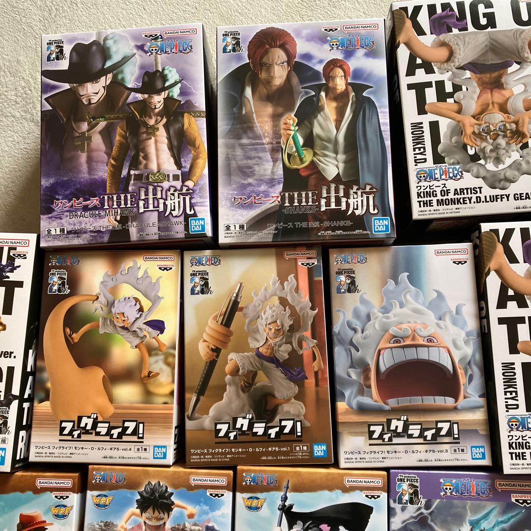 ワンピース フィギュアセット16個 バンダイ