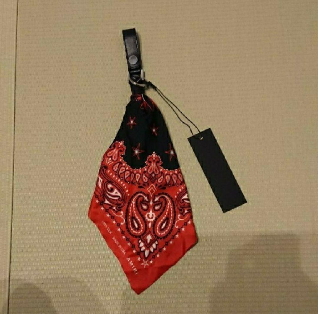 激レア AMIRI バンダナ キーチェーン - メルカリ