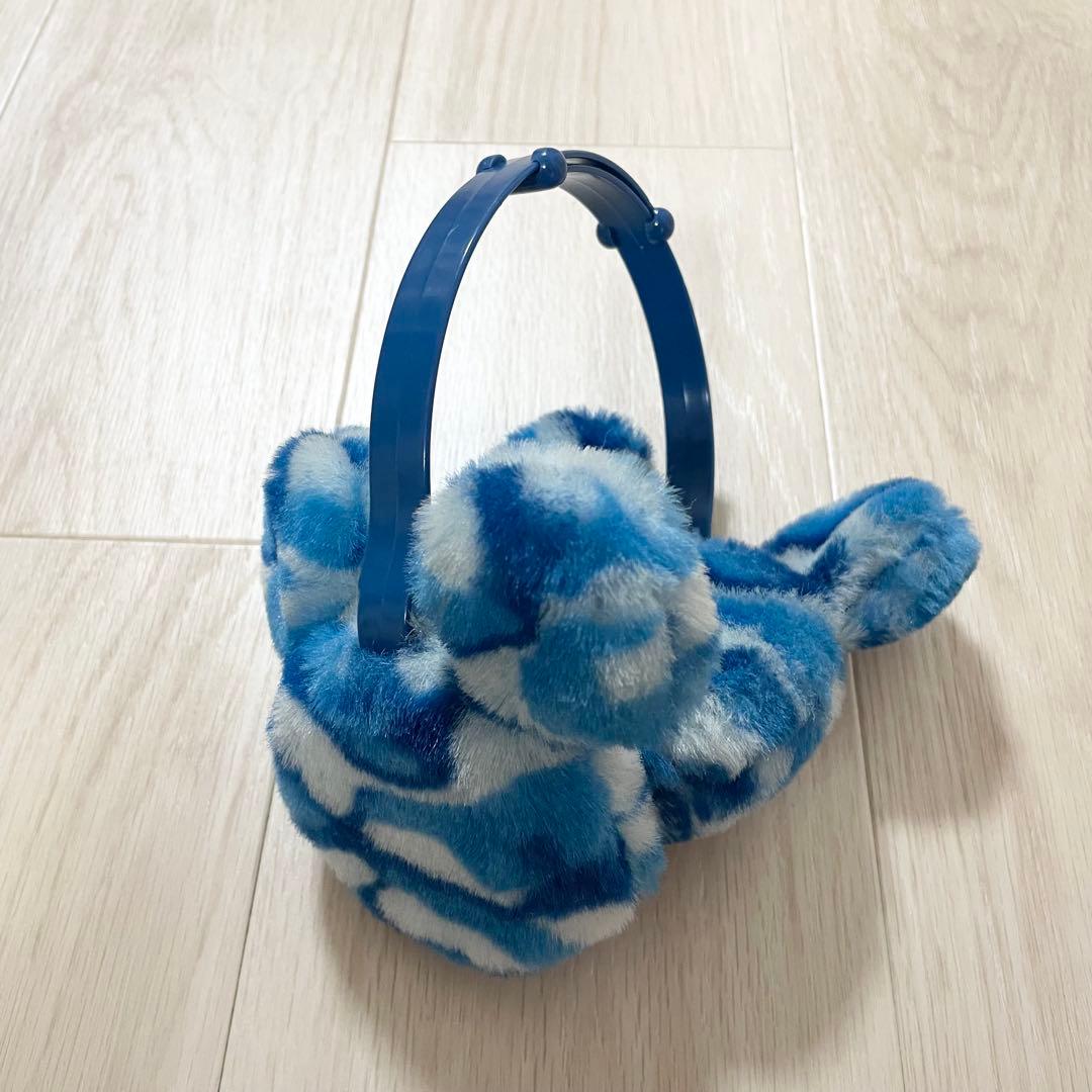 平成ギャル Y2K 00s ディズニー ミッキー 耳当て イヤーマフ ヒョウ柄