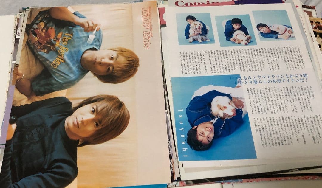 KinKi Kids 堂本剛 堂本光一 切り抜き 234枚 まとめ売り - メルカリ