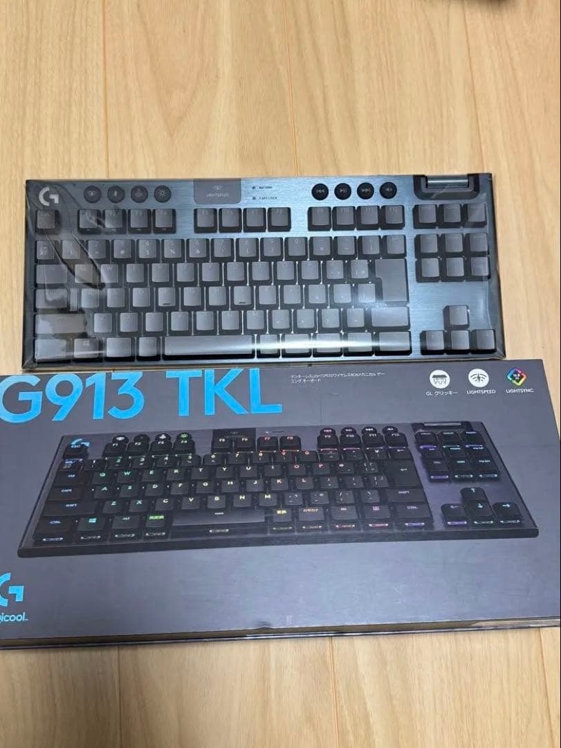 【未使用】Logicool G913 TKL CK クリッキー 青軸 Logicool - 【新品未使用】Logicool G913 TKL CK クリッキー 青軸の