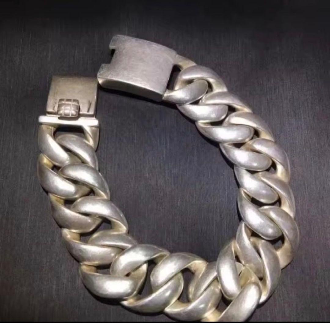 シルバーブレスレット シルバーチェーン 2点まとめ商品 シルバー]チェーンブレスレット/2.5mm