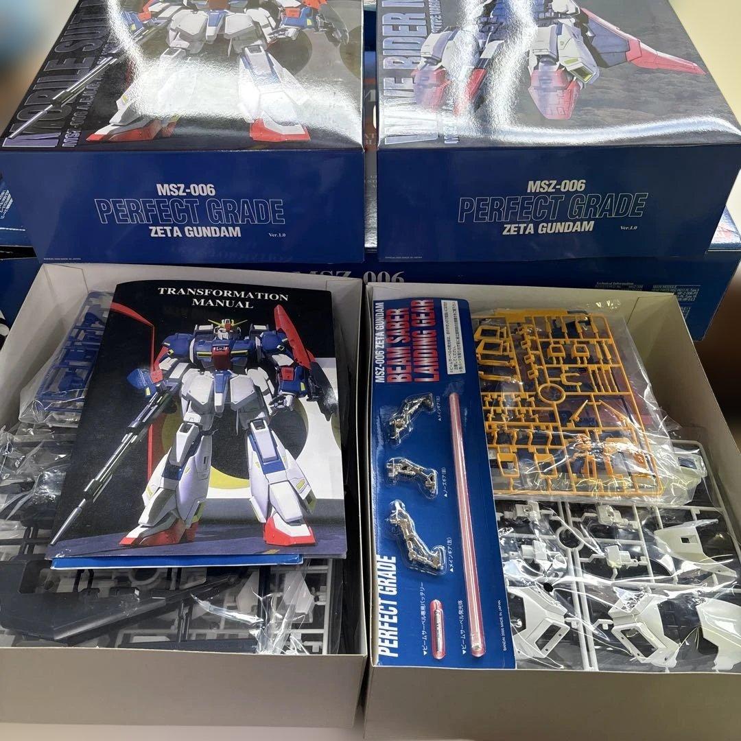 バンダイ PG 1/60 Zガンダム MSZ-006 初期版 完品 変形モデル - メルカリ