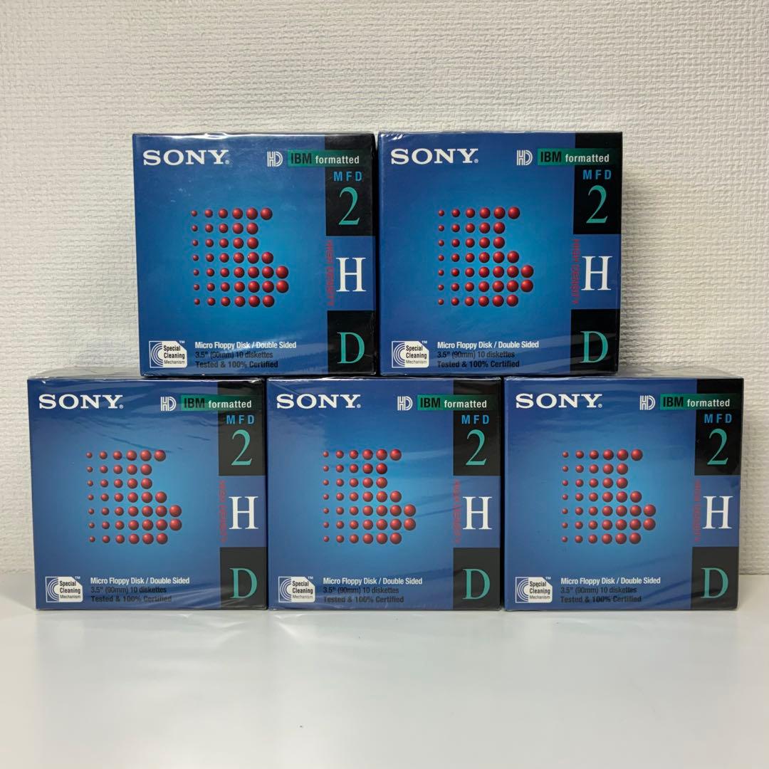 未開封 SONY フロッピーディスク 10枚入り 5箱 10MFD-2HD Amazon.co.jp: SONY PC98用 3.5インチ 2HD フロッピーディスク 10枚