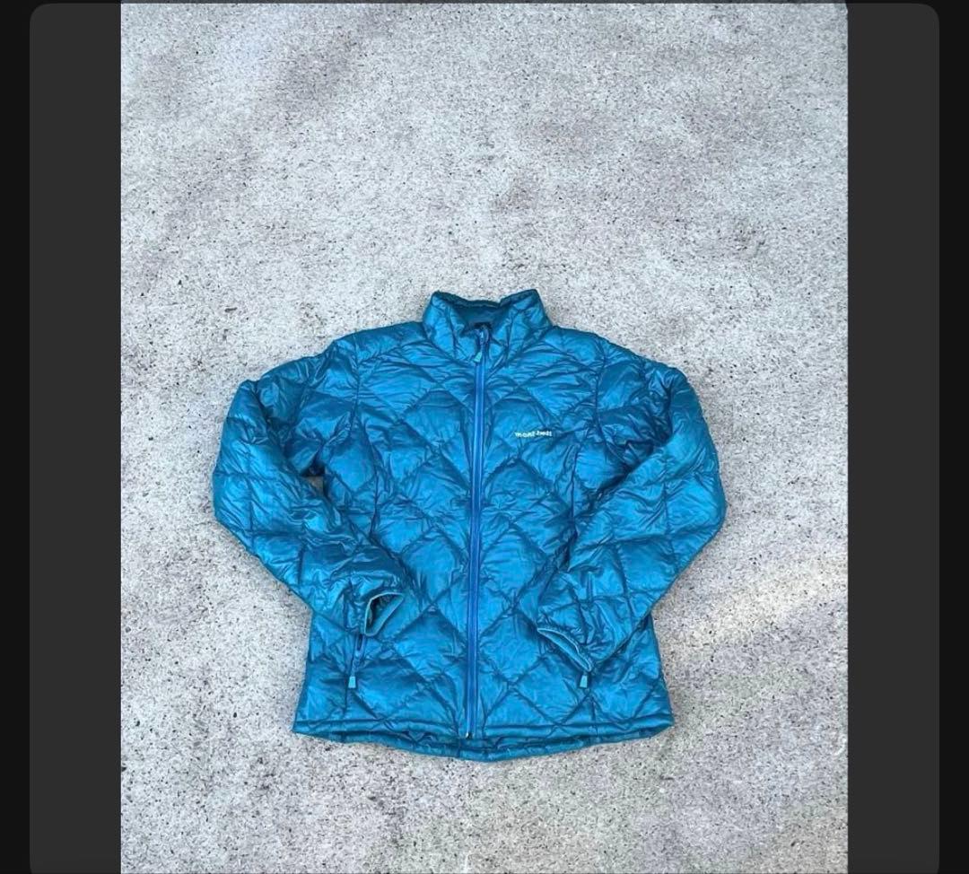 スペリオダウンジャケット　mont-bell ブルー mont-bell(モンベル) Superior down parka スペリオ ダウンパーカ