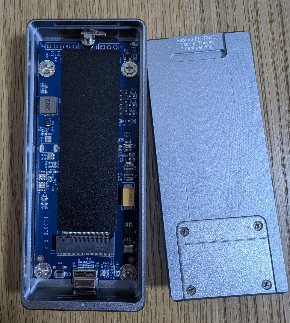 Thunderbolt3専用SSDケース SABRENT EC-T3NS - メルカリ