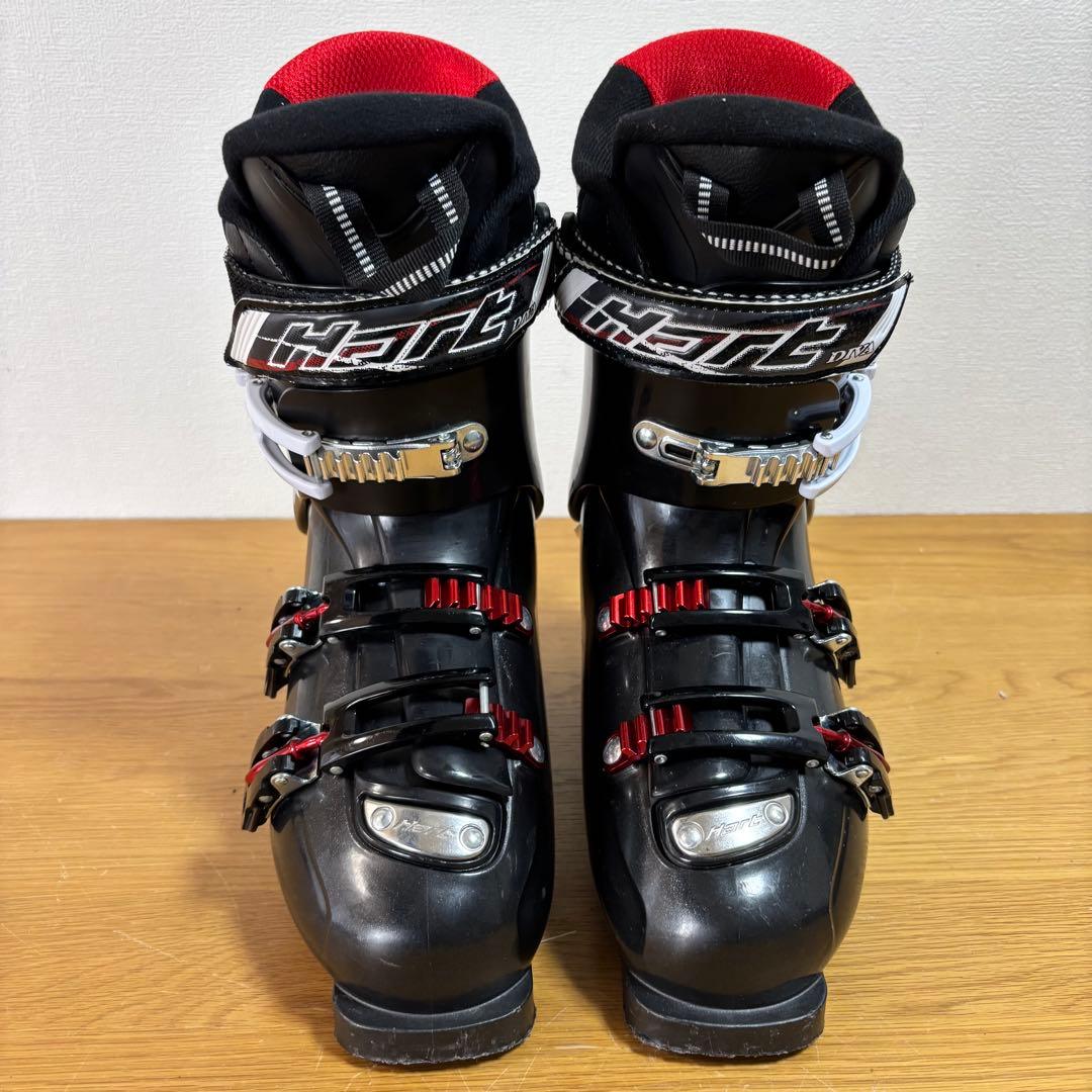 Hartメンズスキーセット LEKI伸縮ストック付159cm 26〜26.5cm