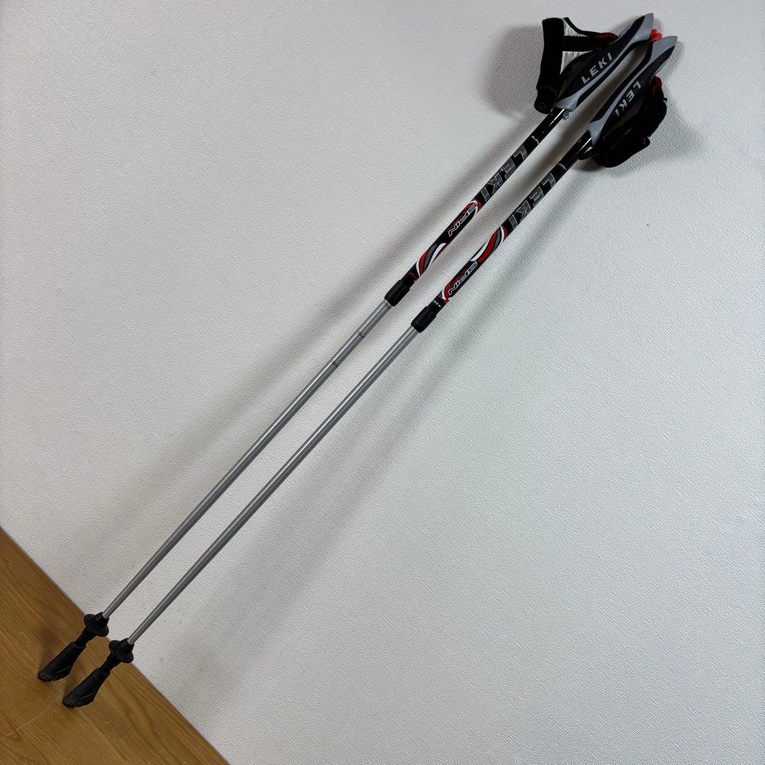 Hartメンズスキーセット LEKI伸縮ストック付159cm 26〜26.5cm