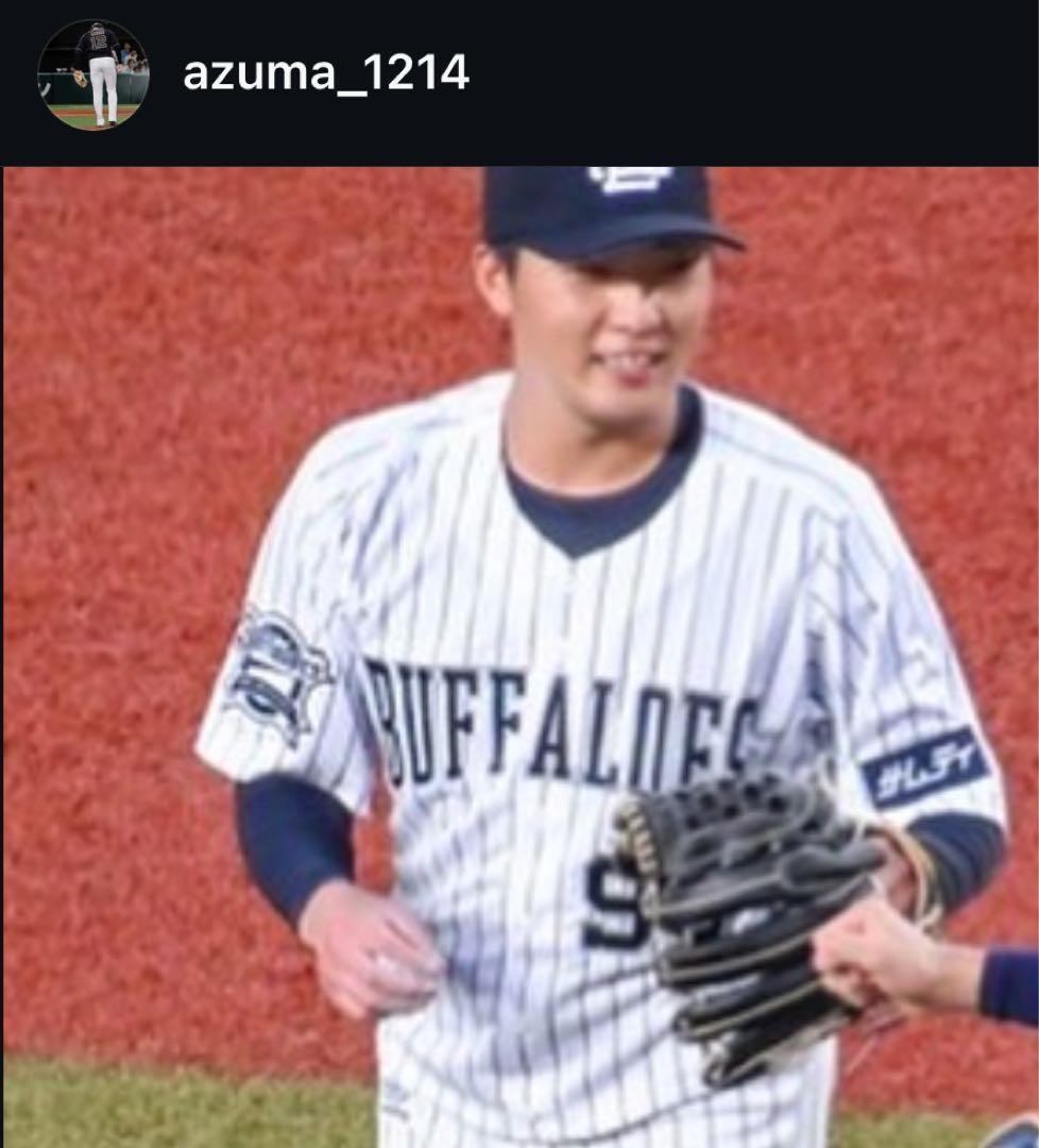 支給実使用・初勝利モデル】ミズノプロ 東晃平 オリックスバファローズ
