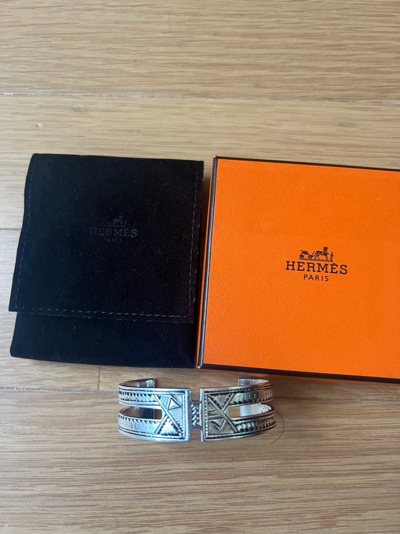 最終値下げHERMES トゥアレグバングル T4新品未使用 川島着用