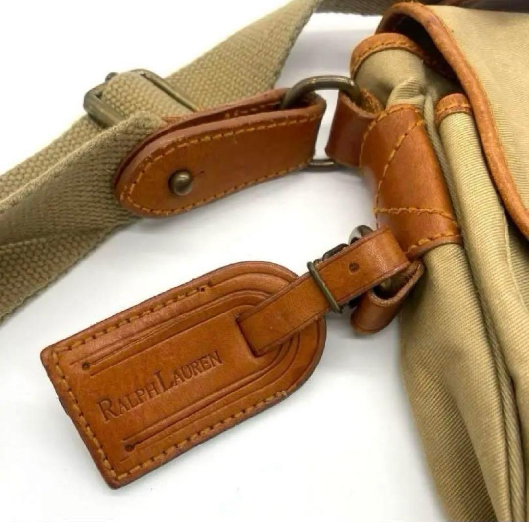 希少】ポロラルフローレンサファリバッグ - メルカリ