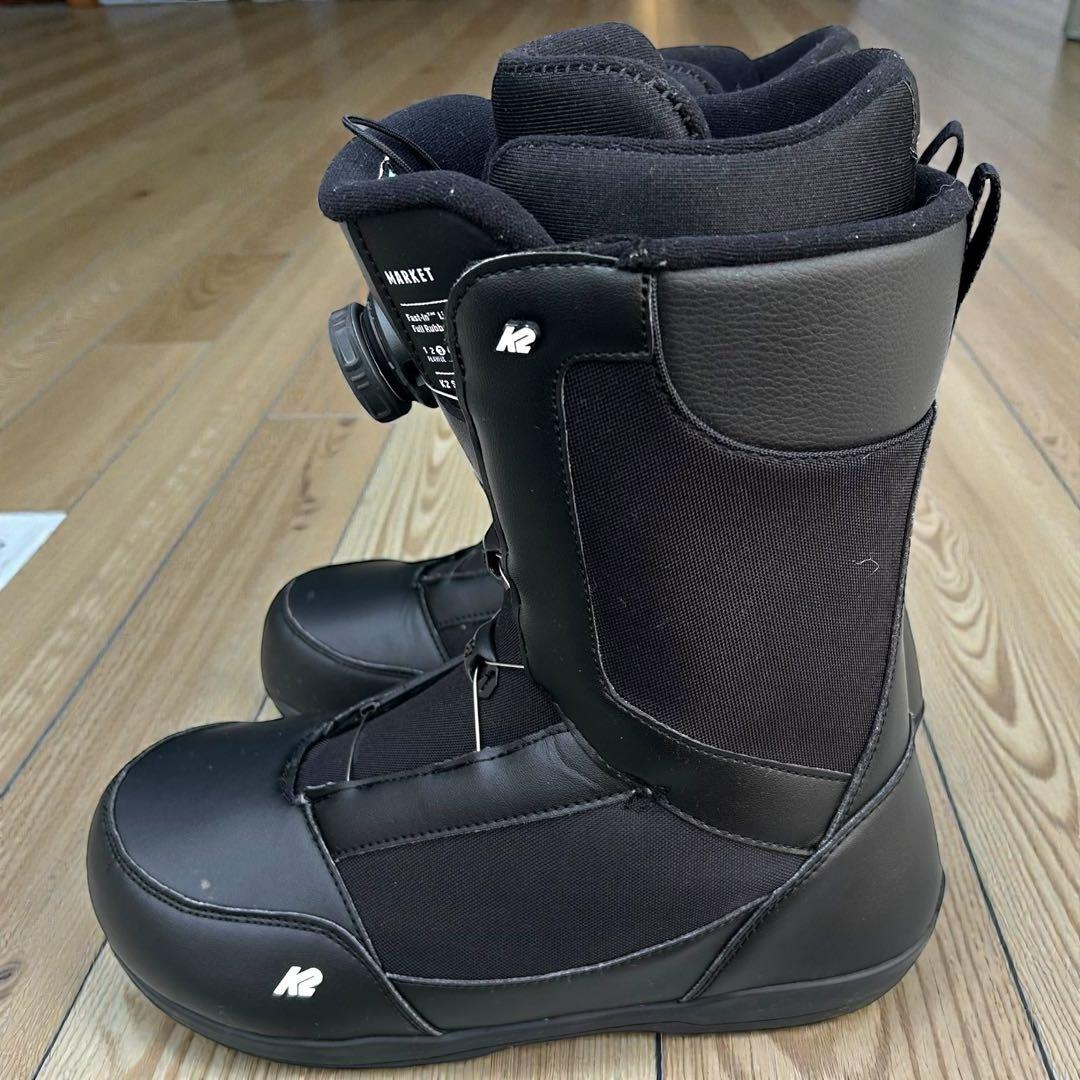 24-25最新モデル✨使用頻度少❣️K2 MARKET 27.5cm スノボブーツ