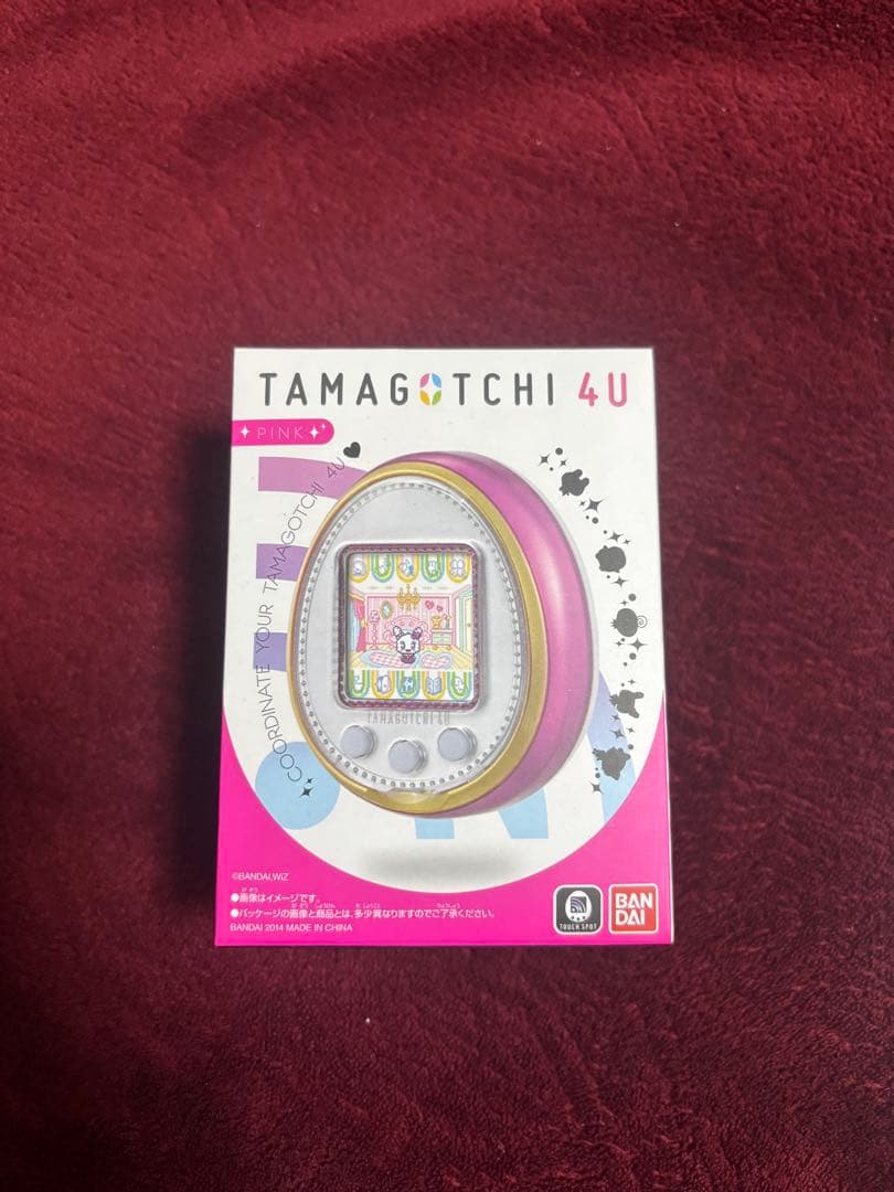 【新品未開封】TAMGOTCHI4U PINK(たまごっち4U ピンク)