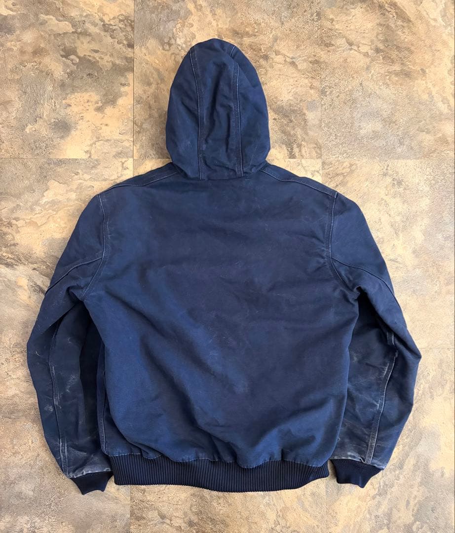 Carhartt カーハート アクティブジャケット L ネイビーフェード裏地