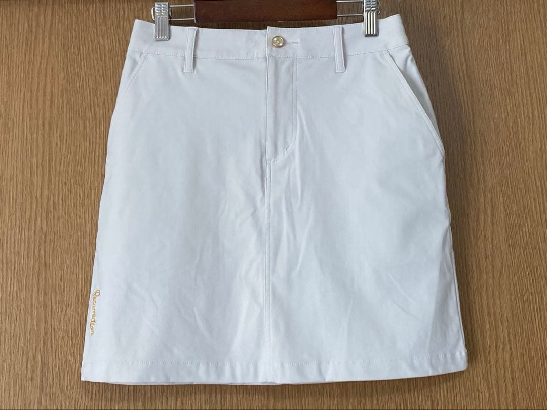 超美♡ レザレクション 2024 ゴルフ スカート S レディース ライトグレー 0000785981_p01.jpg