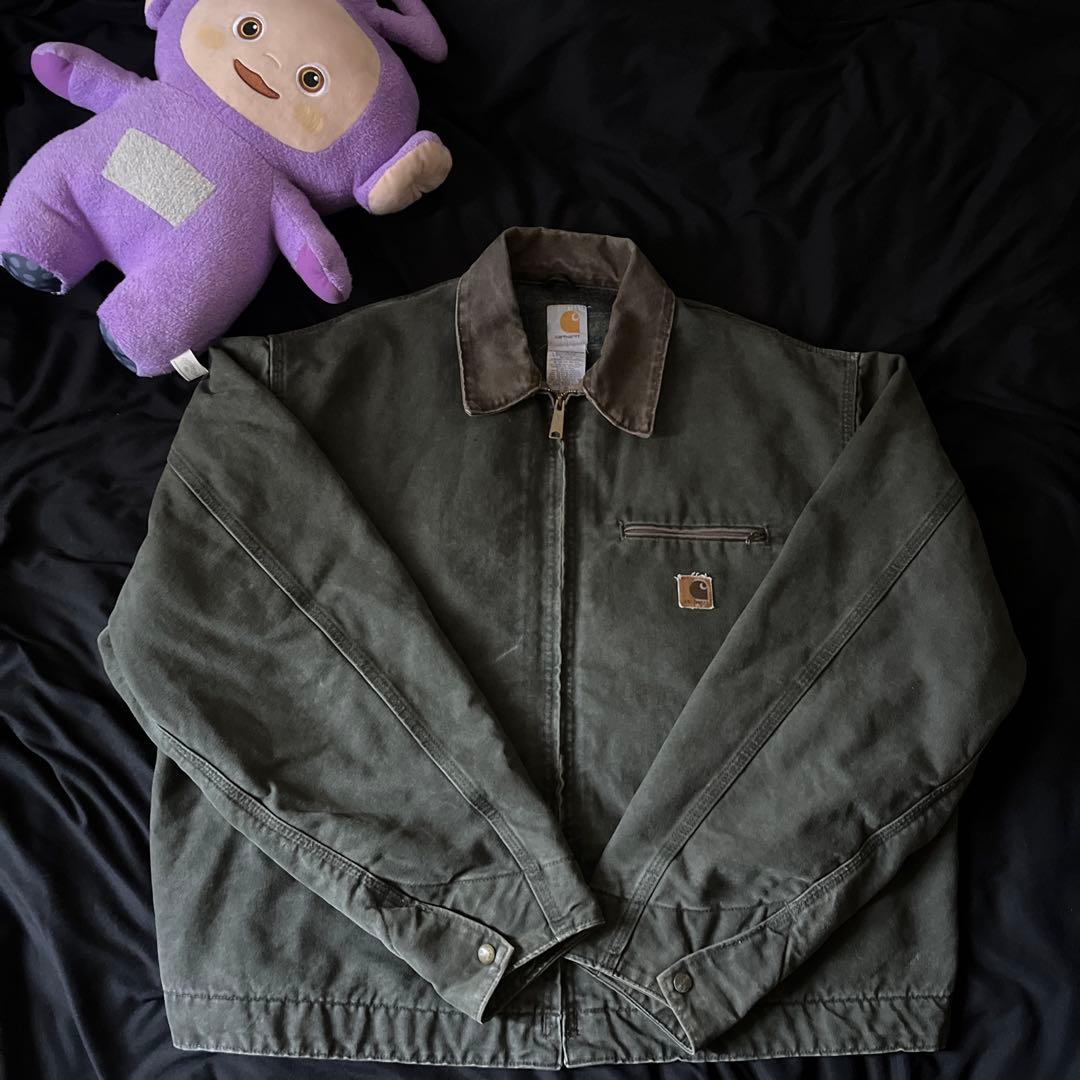 希少Carhartt DetroitカーハートデトロイトジャケットJ97MOS - メルカリ