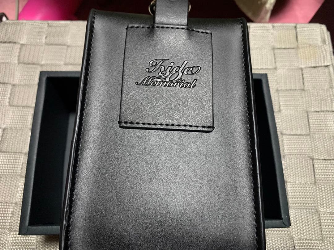 hide 20th アイボールレザーウェストバック