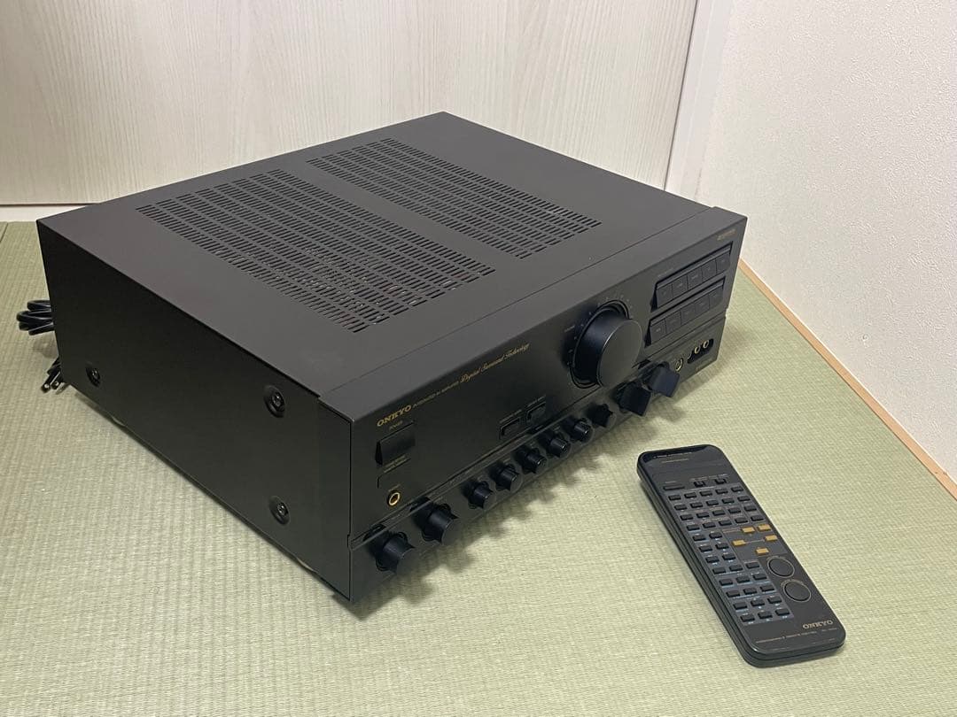 ONKYO A-V1000PRO ブラック AVアンプ 即日発送！ - メルカリ