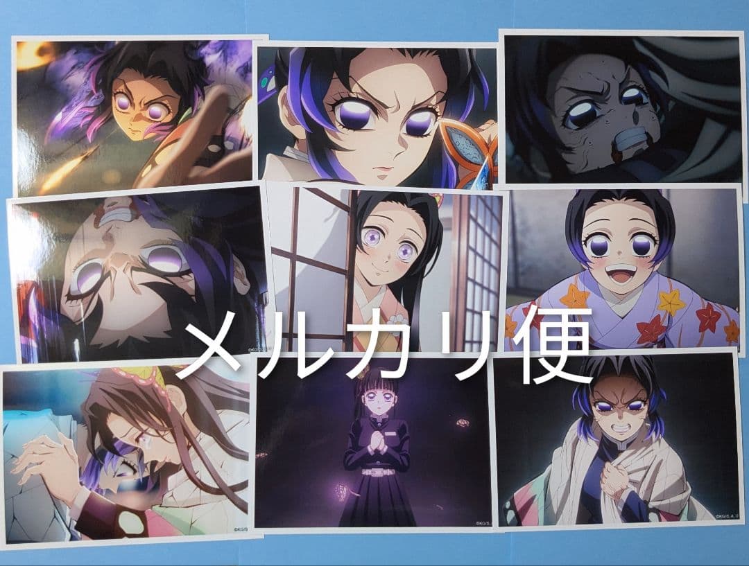 鬼滅の刃 場面写ブロマイドくじ その弐 胡蝶しのぶ 胡蝶カナエ 栗花落